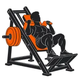 Hack Squat illustration